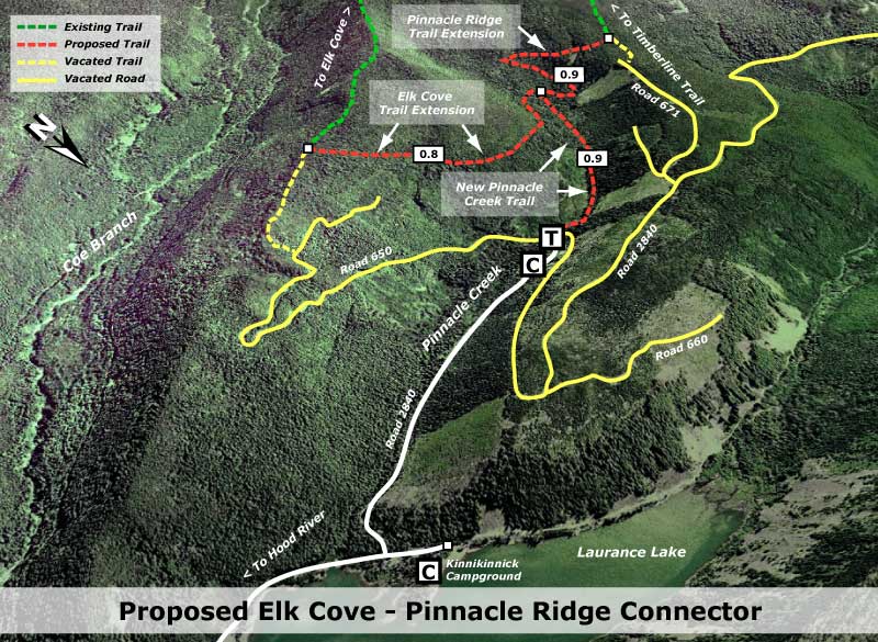 Re: Pinnacle Ridge Trail 7/1/12.